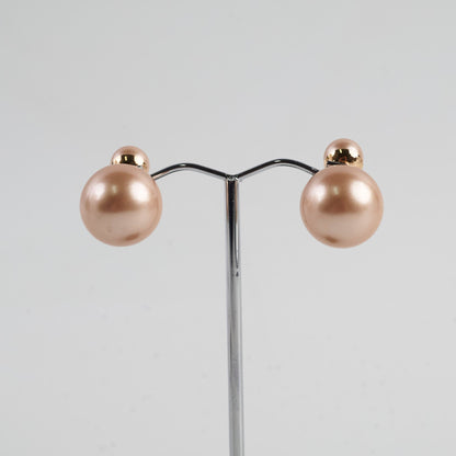 Christian Dior Stud Earrings Pink