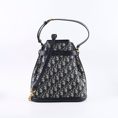 Christian Dior Medium C'est Dior Bag Blue Oblique