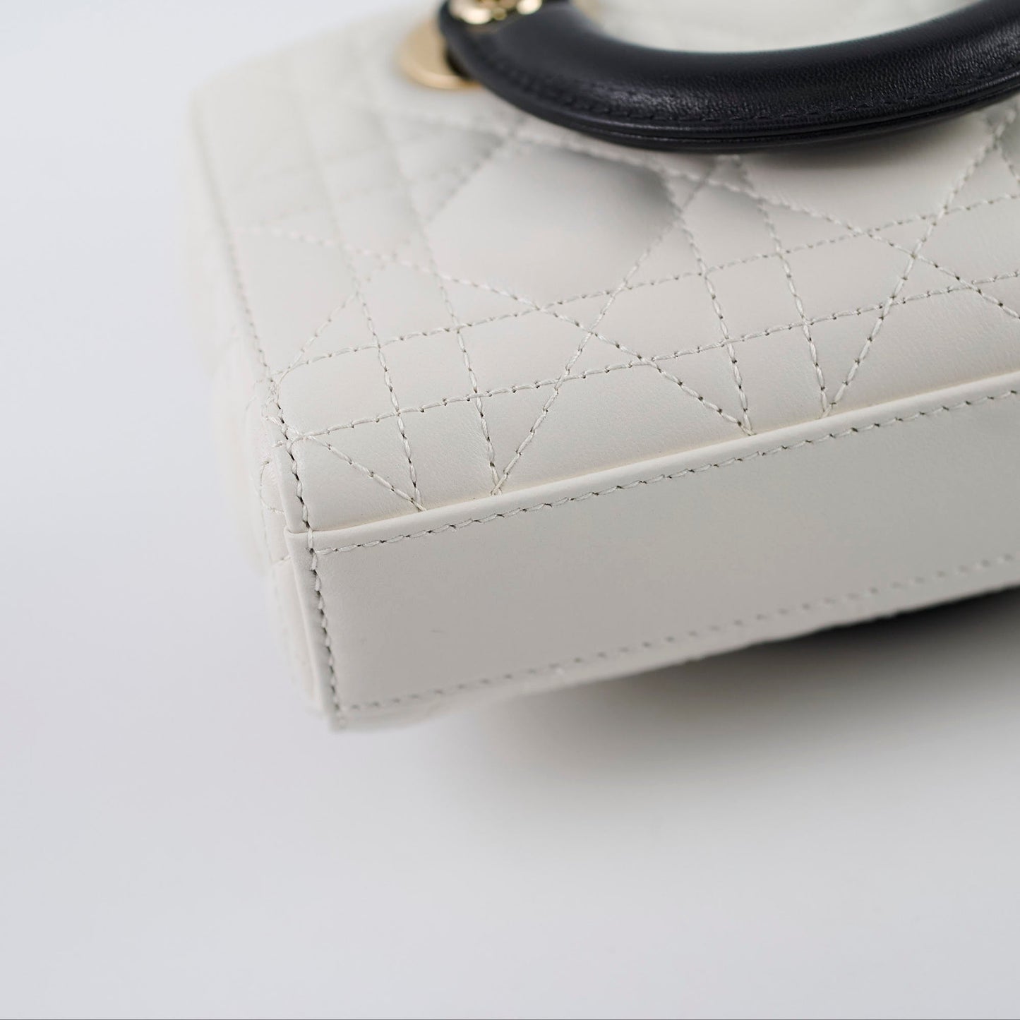 Dior Lady D-Joy Micro Two - ToneLatte and Black Cannage Bag 2025