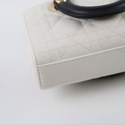 Dior Lady D-Joy Micro Two - ToneLatte and Black Cannage Bag 2025