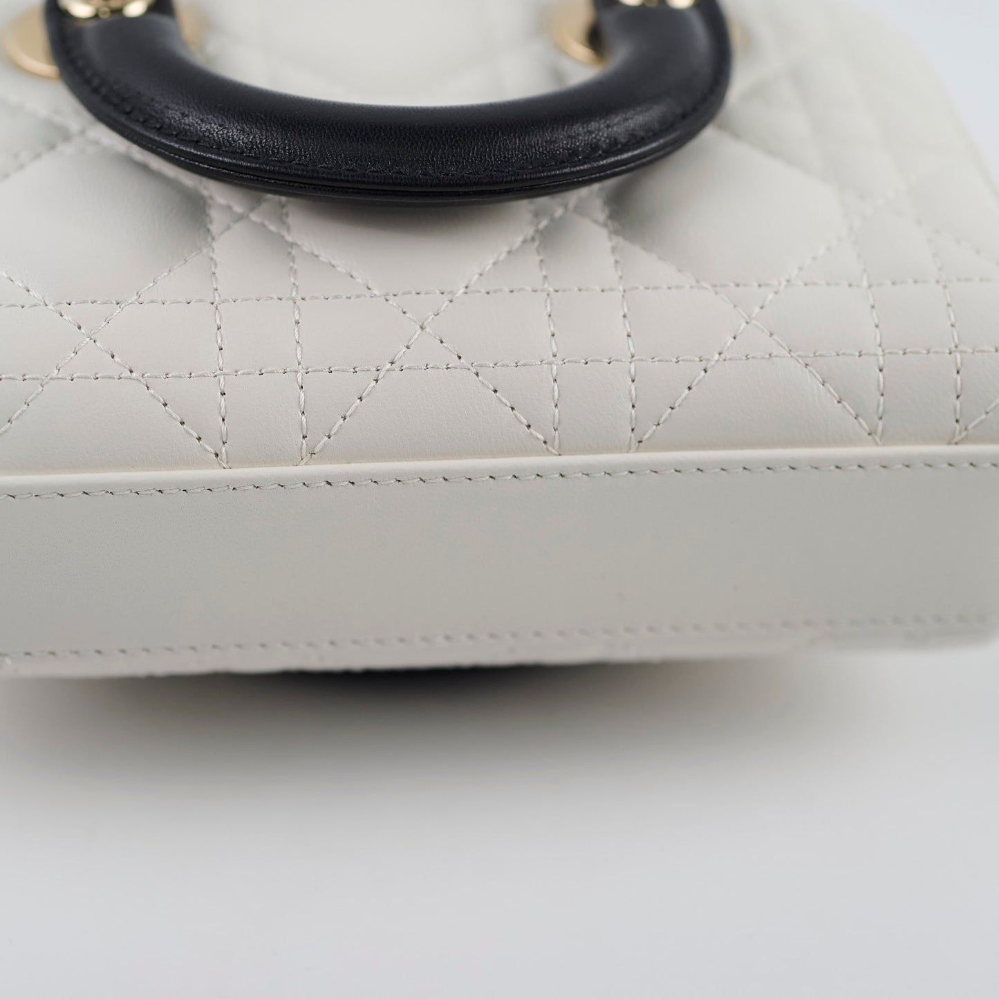 Dior Lady D-Joy Micro Two - ToneLatte and Black Cannage Bag 2025