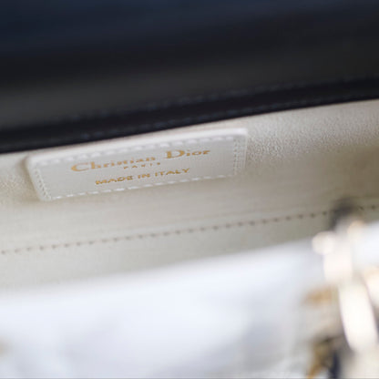 Dior Lady D-Joy Micro Two - ToneLatte and Black Cannage Bag 2025