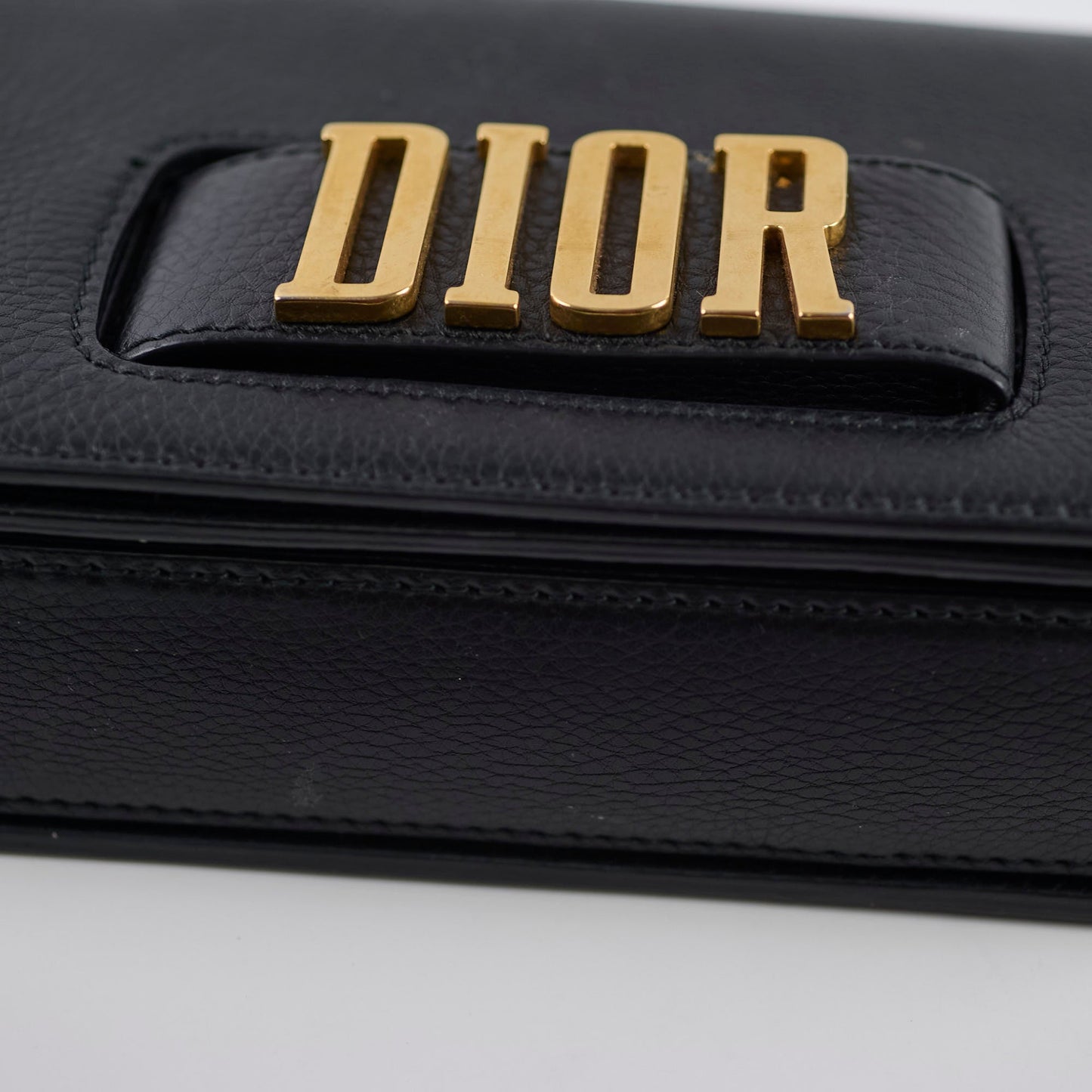 Christian Dior (R)Evolution Black Grained Calfskin