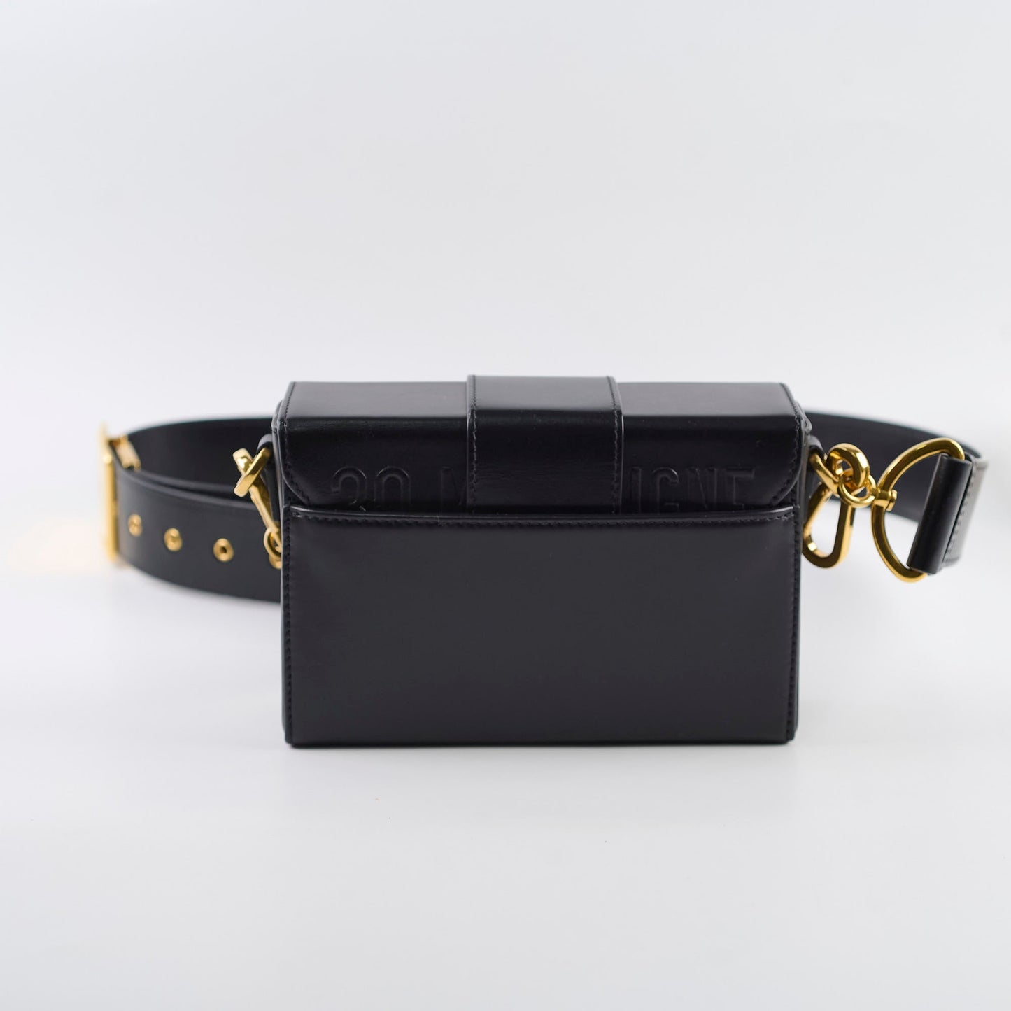 Dior 30 Montaigne Box Bag Black