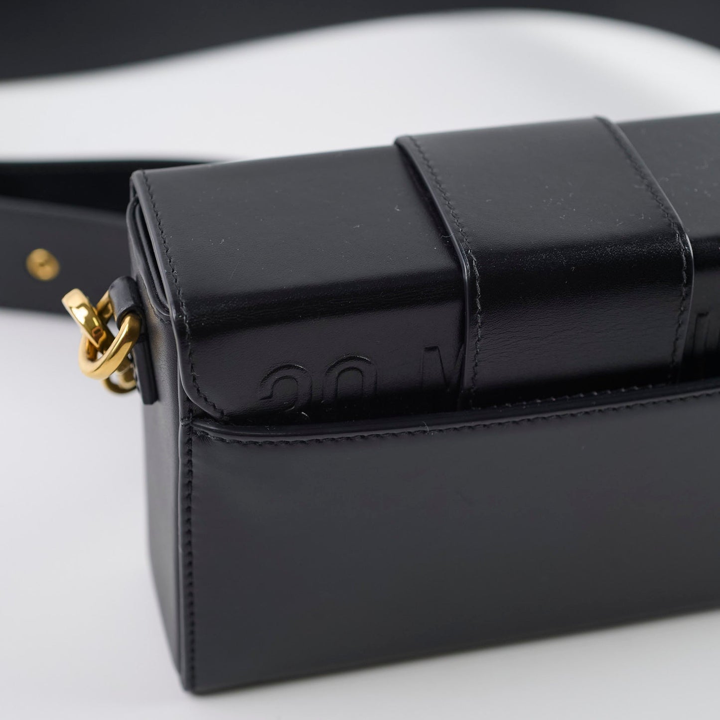 Dior 30 Montaigne Box Bag Black