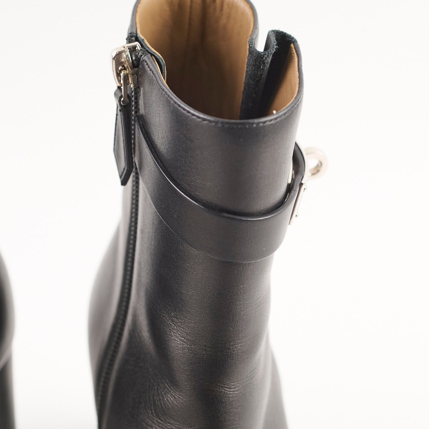 Hermes Saint Germain Ankle Boots Black Size 37