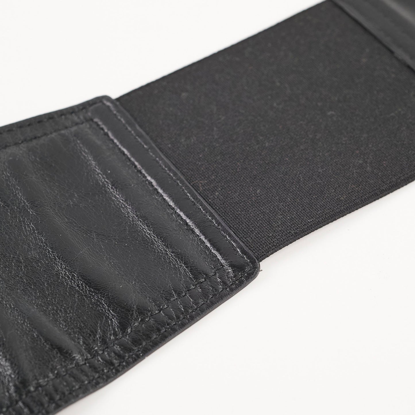 Dior Saddle Corset Belt Pouch Calfskin Black
