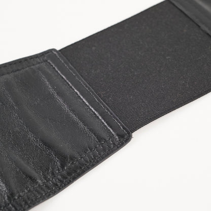Dior Saddle Corset Belt Pouch Calfskin Black