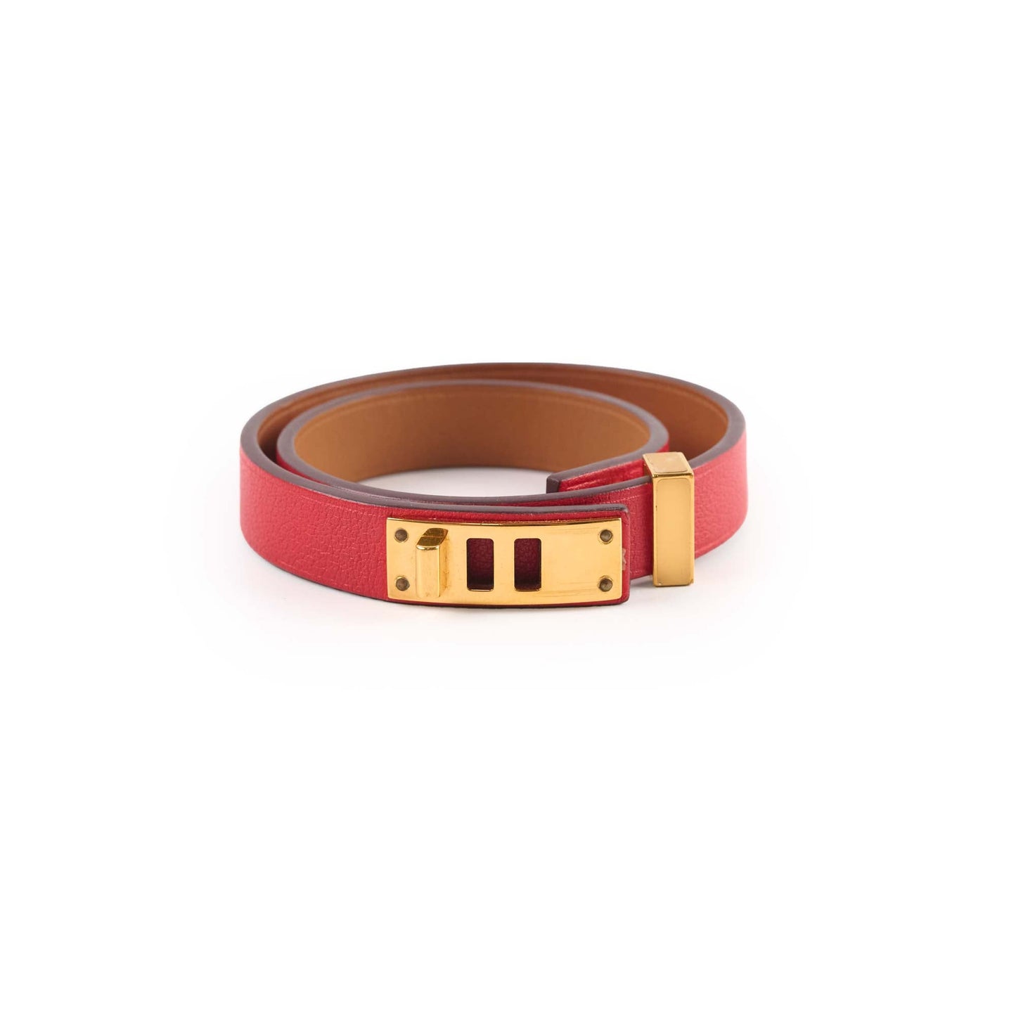 Hermes CDC Double Tour Red - X Stamp