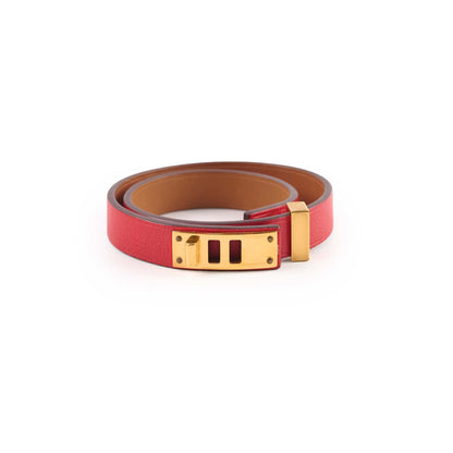 Hermes CDC Double Tour Red - X Stamp