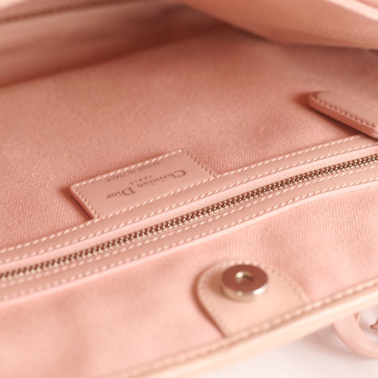 Christian Dior Coated Canvas Tote Light Pink