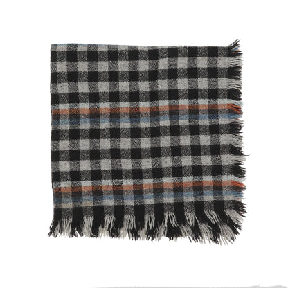 Luxury Burberry Scarf in Multicolor Wool