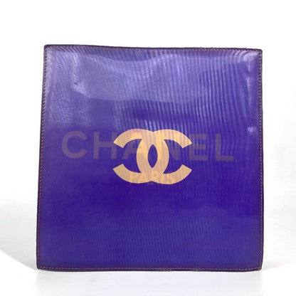 CHANEL Shoulder Bag PVC / Leather purple hologram CC COCO Mark Women