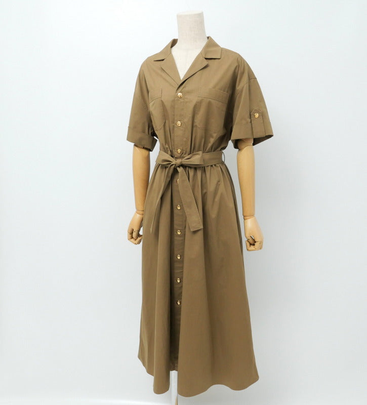 CELINE one piece 2R61C575P cotton khaki Women 34