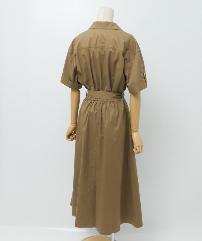 CELINE one piece 2R61C575P cotton khaki Women 34