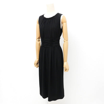 BURBERRY one piece B1J11-353-09 Rayon black Women 38