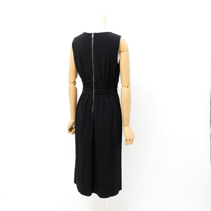 BURBERRY one piece B1J11-353-09 Rayon black Women 38