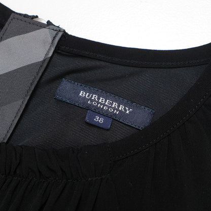 BURBERRY one piece B1J11-353-09 Rayon black Women 38