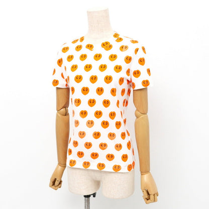 Christian Dior Short sleeve T-shirt 2P12155026 cotton White / orange Women 40