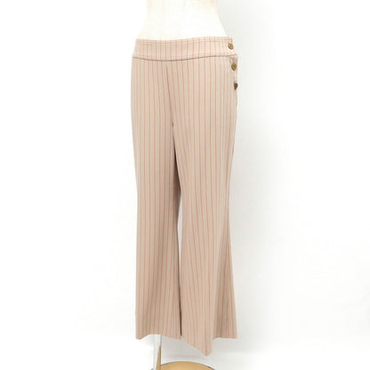CHANEL Pants P17971V09915 wool Beige / red Women 40