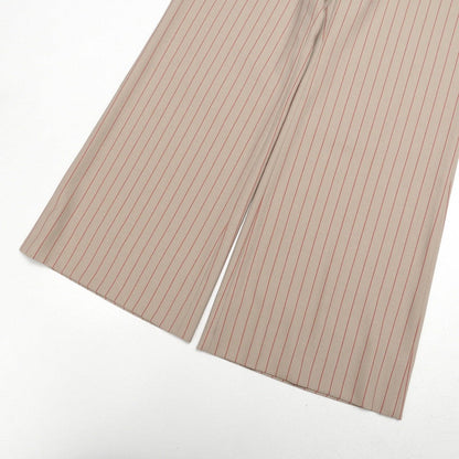 CHANEL Pants P17971V09915 wool Beige / red Women 40