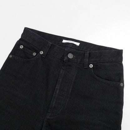 CELINE Denim pants 2 1U06/523B Cotton denim black Women 34