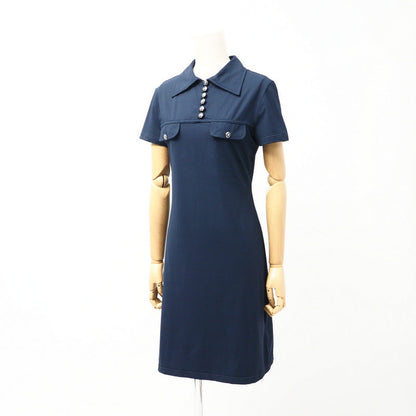 FENDI one piece Jersey Navy Women 42
