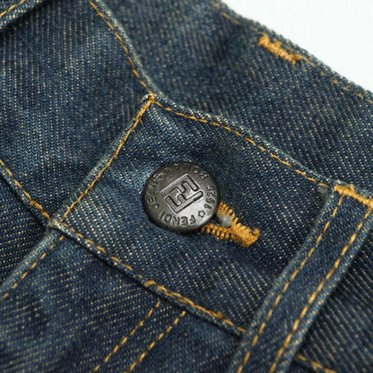 FENDI Denim pants 01.570010 cotton Indigo blue 27 inch