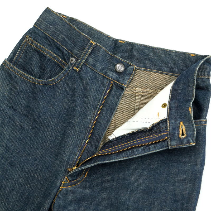 FENDI Denim pants 01.570010 cotton Indigo blue 27 inch