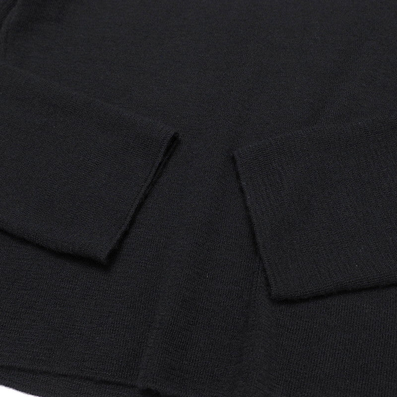 CHANEL sweater P13665 knit black Women 38