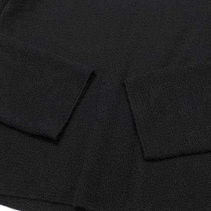 CHANEL sweater P13665 knit black Women 38