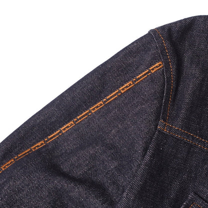 FENDI Denim Jacket FLF822 denim Navy Women 36