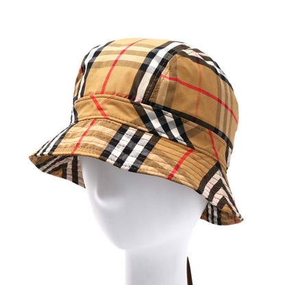 BURBERRY hat 8015836 cotton multicolor Nova Check mens(Unisex) S