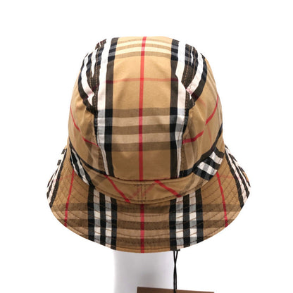 BURBERRY hat 8015836 cotton multicolor Nova Check mens(Unisex) S
