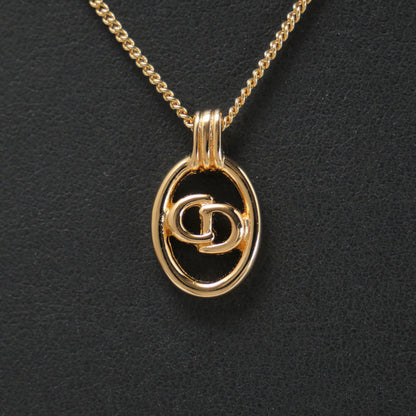 Christian Dior Necklace Gold Plated gold Women(Unisex)