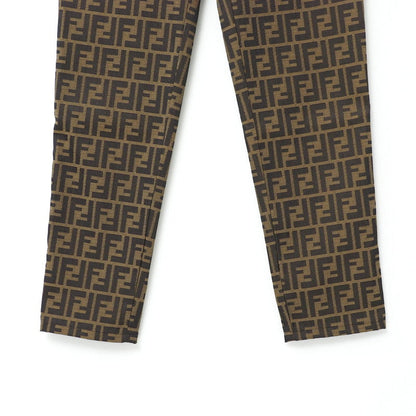 FENDI Pants 01.520100 66960 polyester Brown / Black Women I40/D34/INCH26