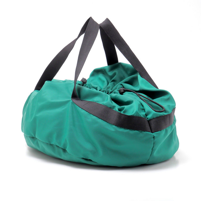 BALENCIAGA Boston Duffel bag 489939�E3760 Nylon green mens