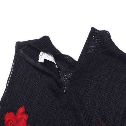 Christian Dior knit 2H13055162 100% rayon% Black / red Women 40