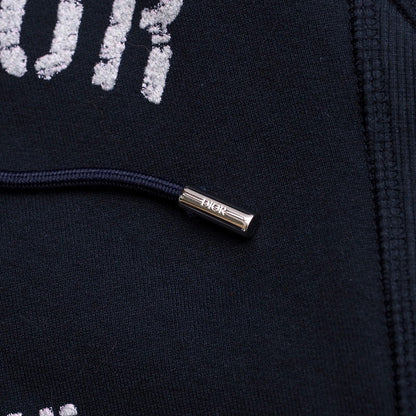 Dior Hoodie 043J646A0531 cotton Navy mens S