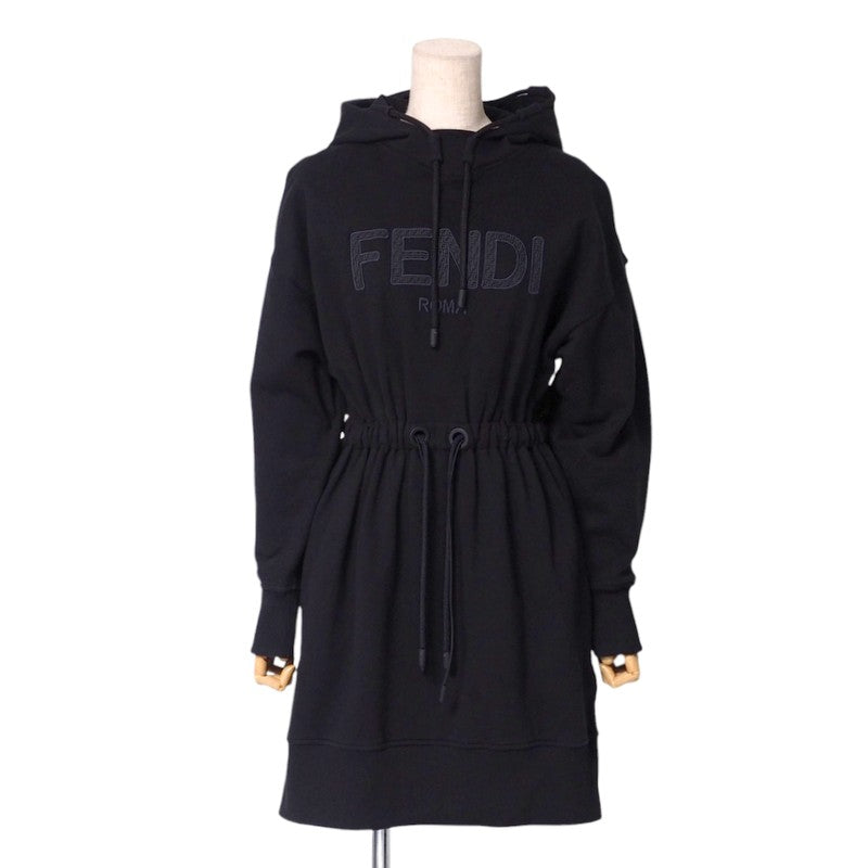 FENDI one piece FS7462AHLD sweat black Women XXS