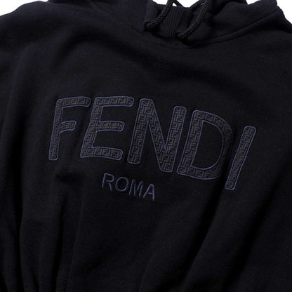 FENDI one piece FS7462AHLD sweat black Women XXS