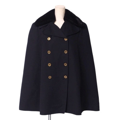 FENDI poncho FF8766AC5X wool black Women 38