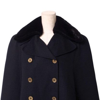FENDI poncho FF8766AC5X wool black Women 38