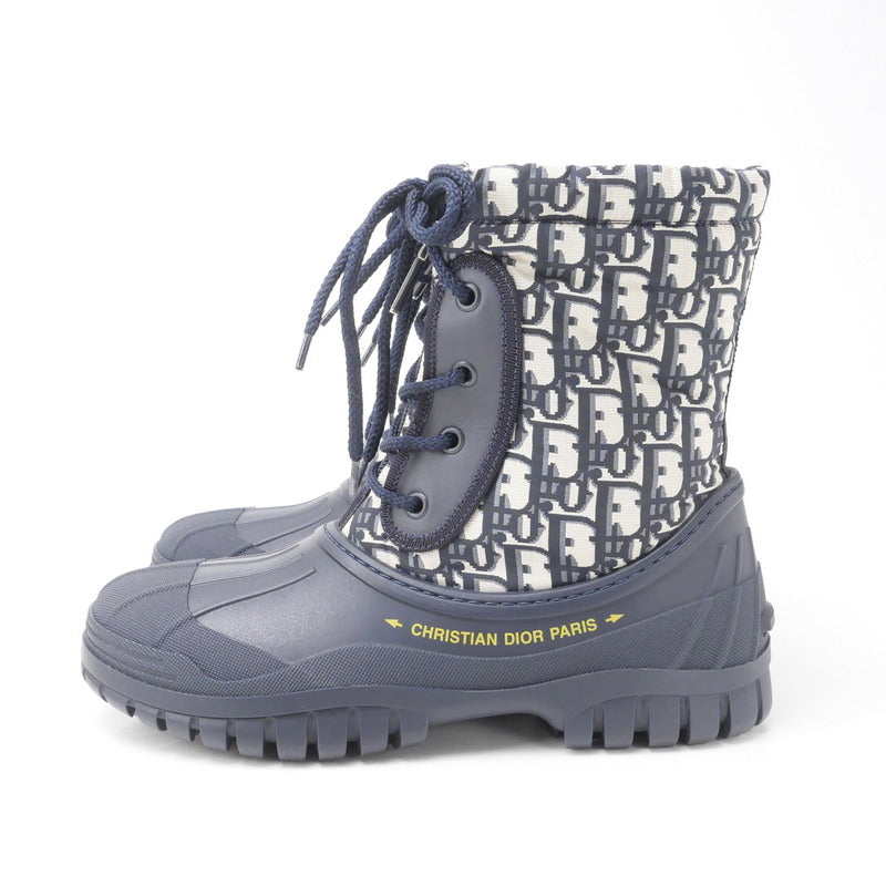 Christian Dior boots MT1020 fabric Navy type D-Venture Women 36 1/2D