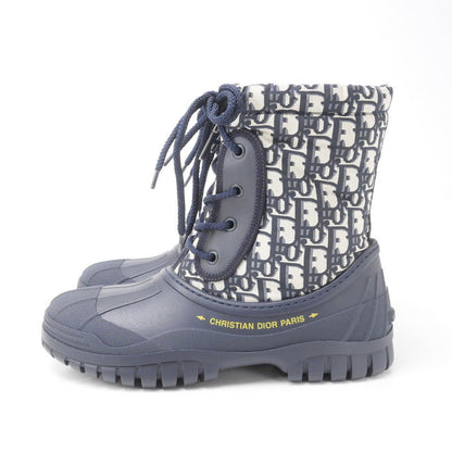 Christian Dior boots MT1020 fabric Navy type D-Venture Women 36 1/2D