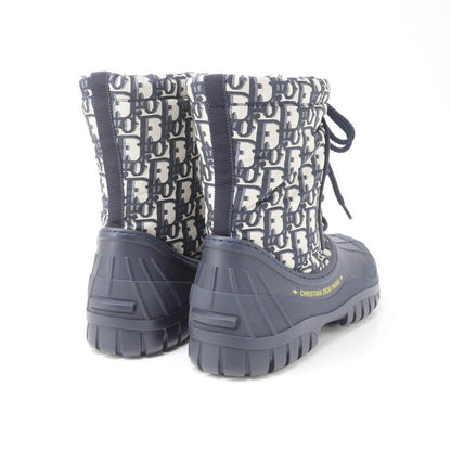 Christian Dior boots MT1020 fabric Navy type D-Venture Women 36 1/2D