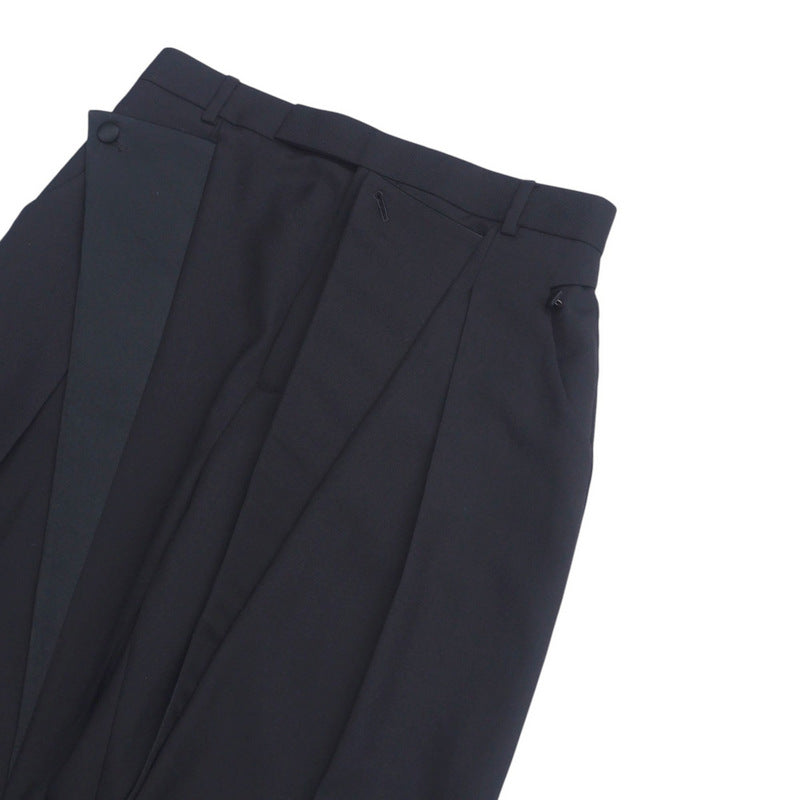 CELINE Pants 2P113650D Hair 100% black Women 40