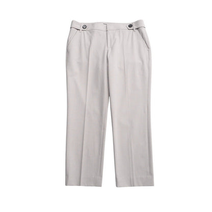 BURBERRY Cropped pants B1R03-148-40 62% polyester, 32% rayon, 6% polyurethane beige Women 40