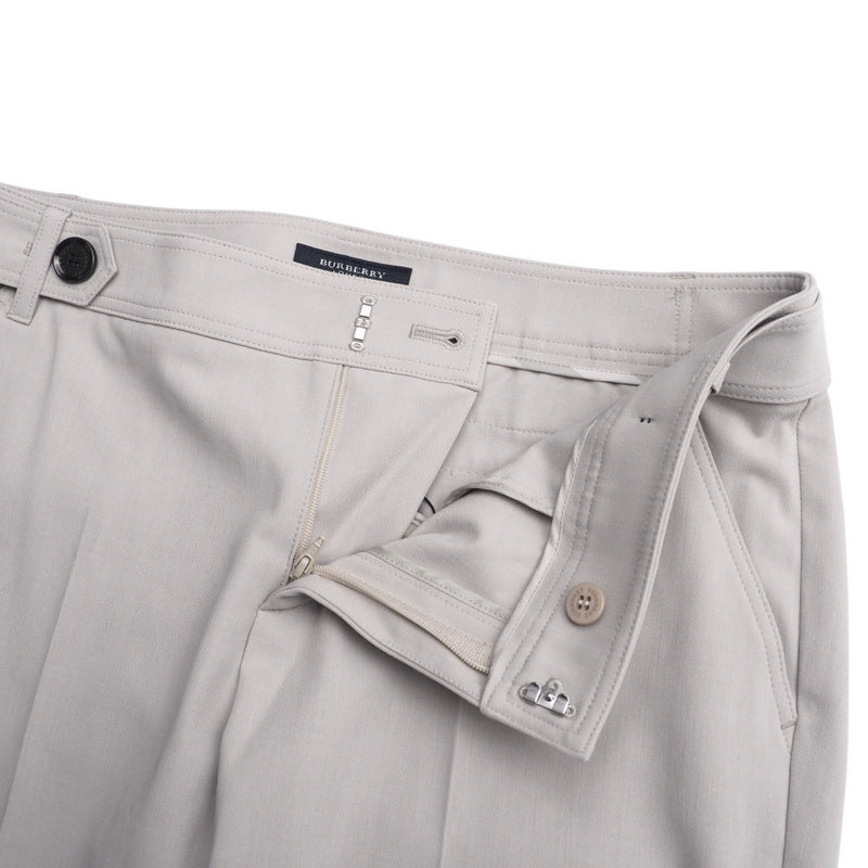 BURBERRY Cropped pants B1R03-148-40 62% polyester, 32% rayon, 6% polyurethane beige Women 40