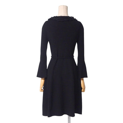 BURBERRY BLACK LABEL one piece D5N82-316-09 68% rayon, 32% polyester black Women 38